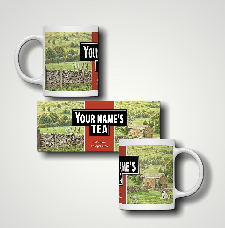 Personalised Yorkshire Tea Mug Precious Times Shop