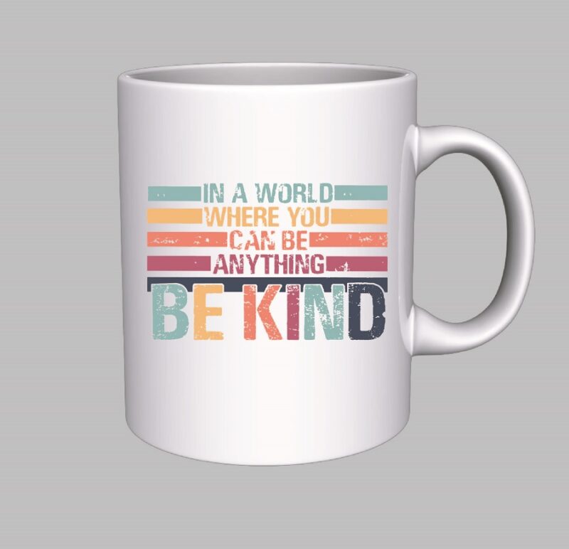 Be Kind Rainbow Mug