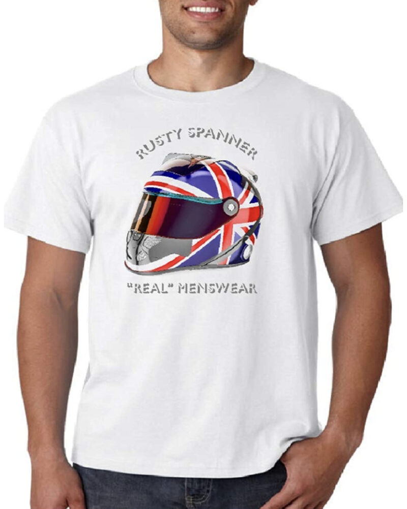 Union Jack Helmet T-Shirt