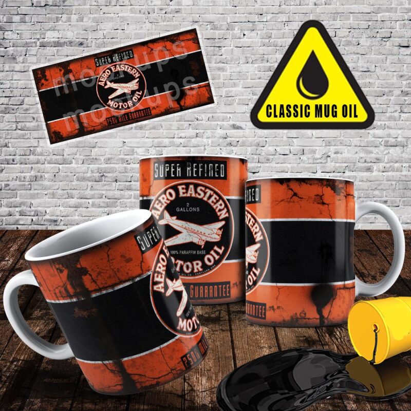 Retro Oil Can Mug - Image 2