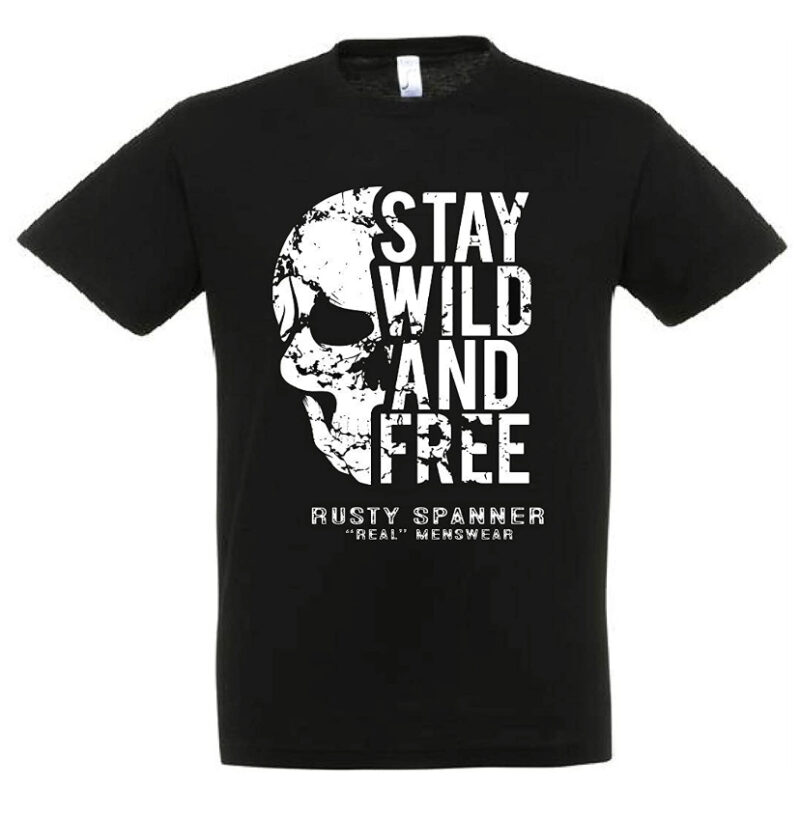 Wild and Free Skull T-Shirt