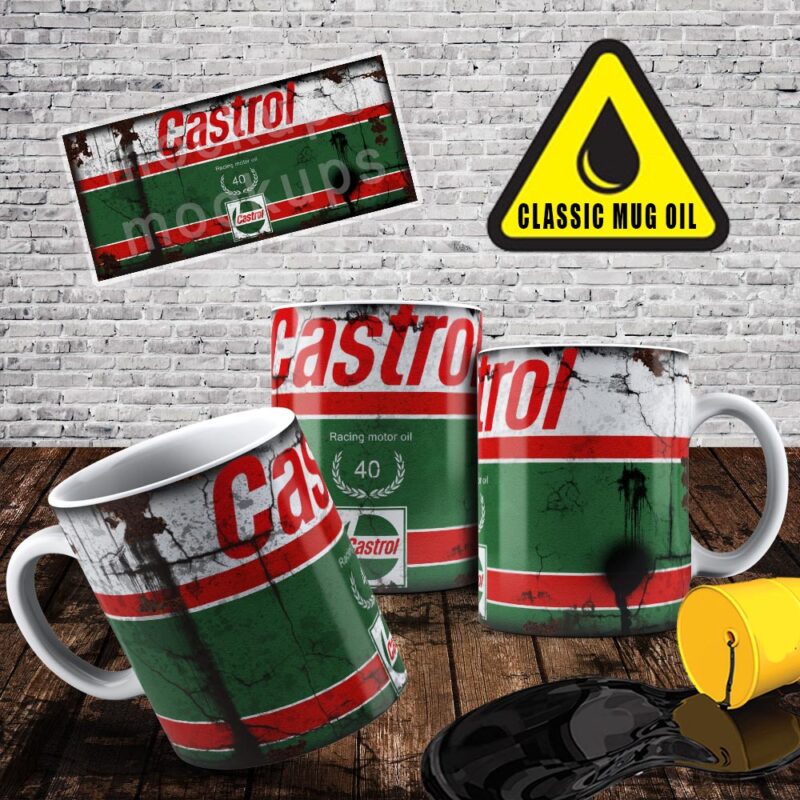 Retro Oil Can Mug - Image 8