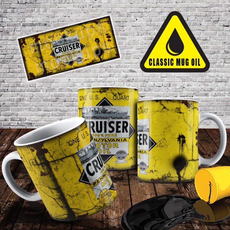 Retro Oil Can Mug - Image 10