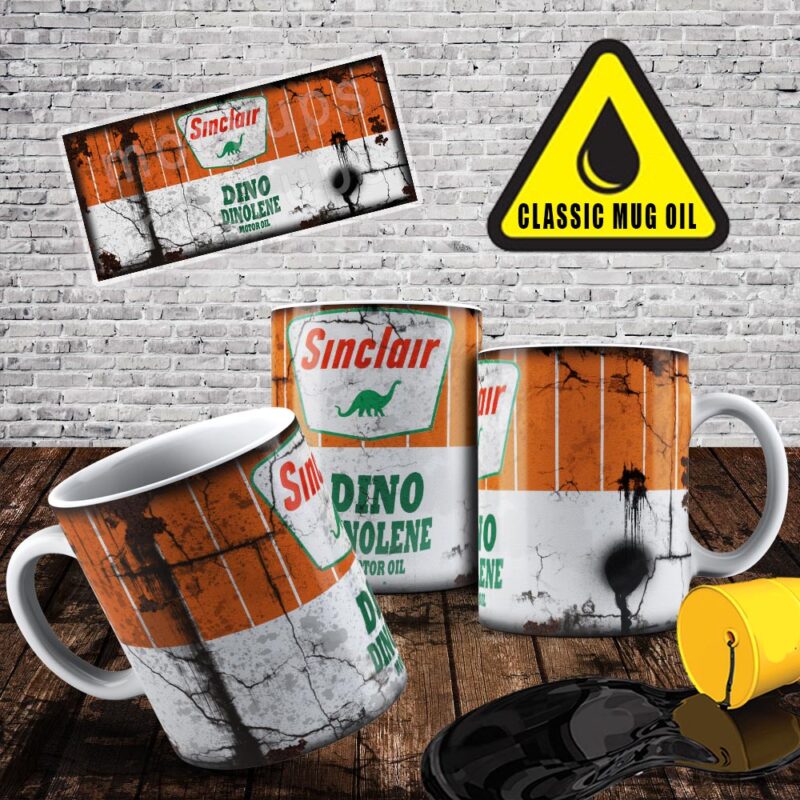 Retro Oil Can Mug - Image 11