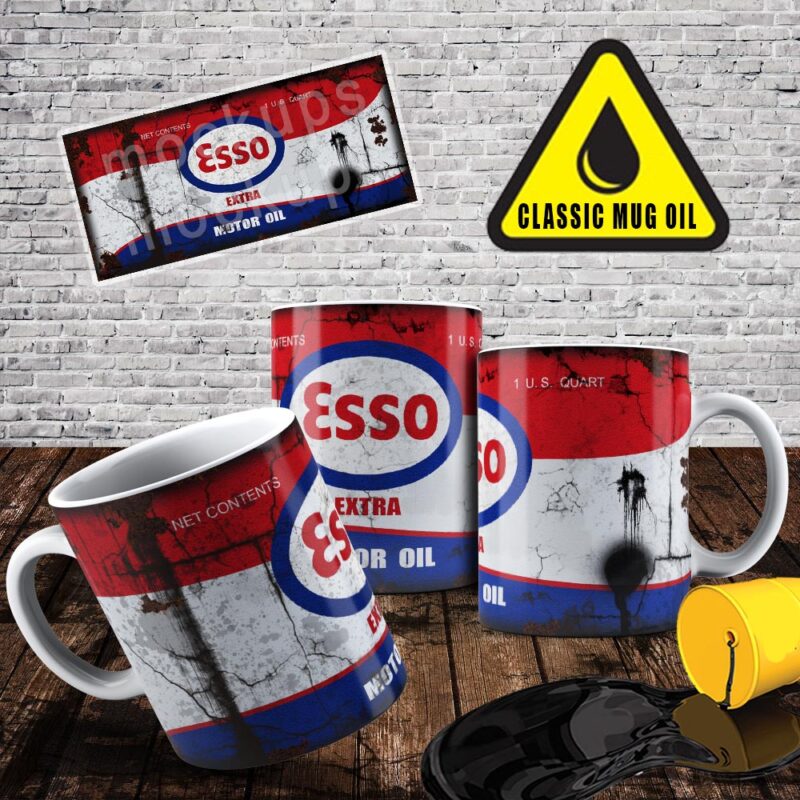 Retro Oil Can Mug - Image 13