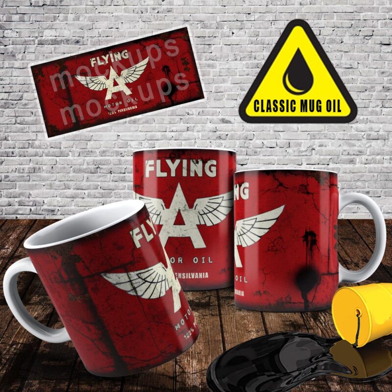 Retro Oil Can Mug - Image 14
