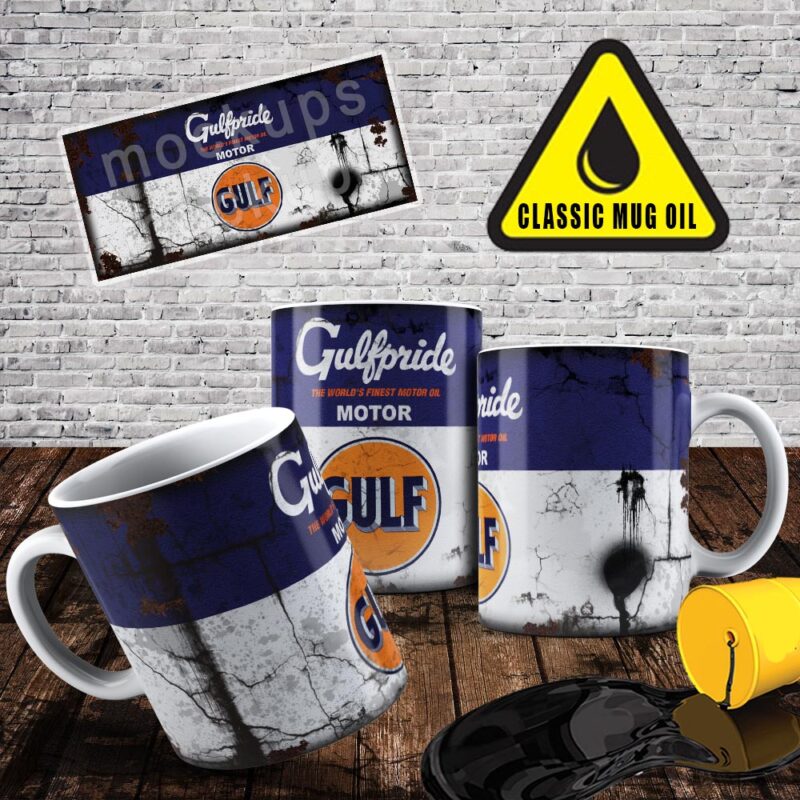Retro Oil Can Mug - Image 17