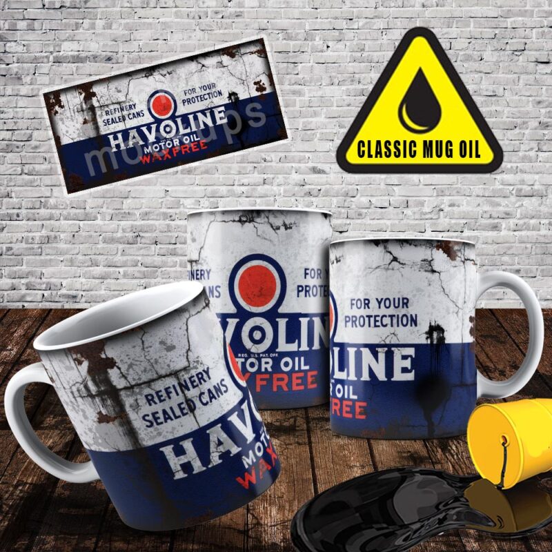 Retro Oil Can Mug - Image 19
