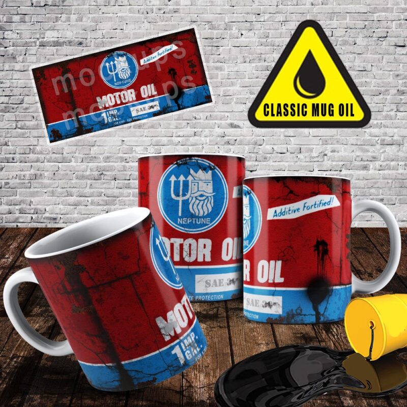 Retro Oil Can Mug - Image 31