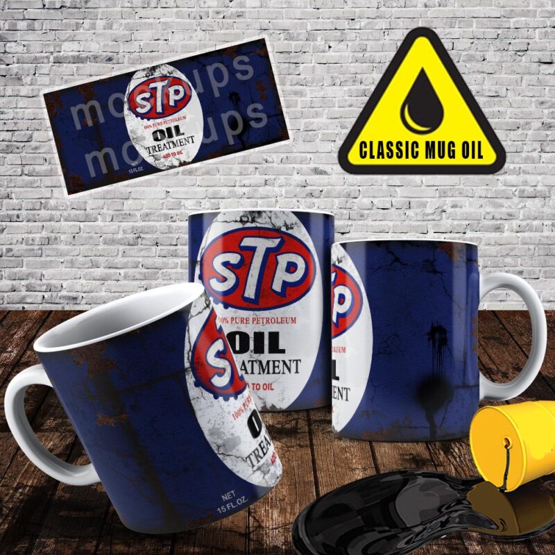 Retro Oil Can Mug - Image 44