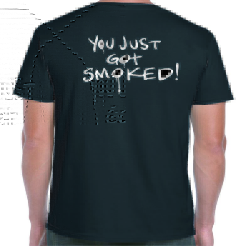 Two Stroke BC Design Tee Hoody Sweater - Image 2