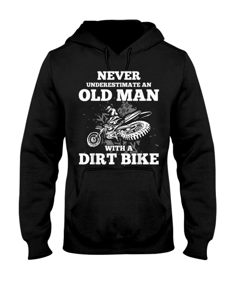 Old Man With A Dirt-bike Hoody
