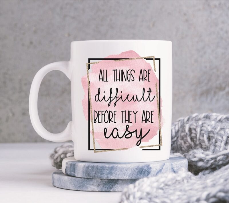 Inspirational All Things Mug