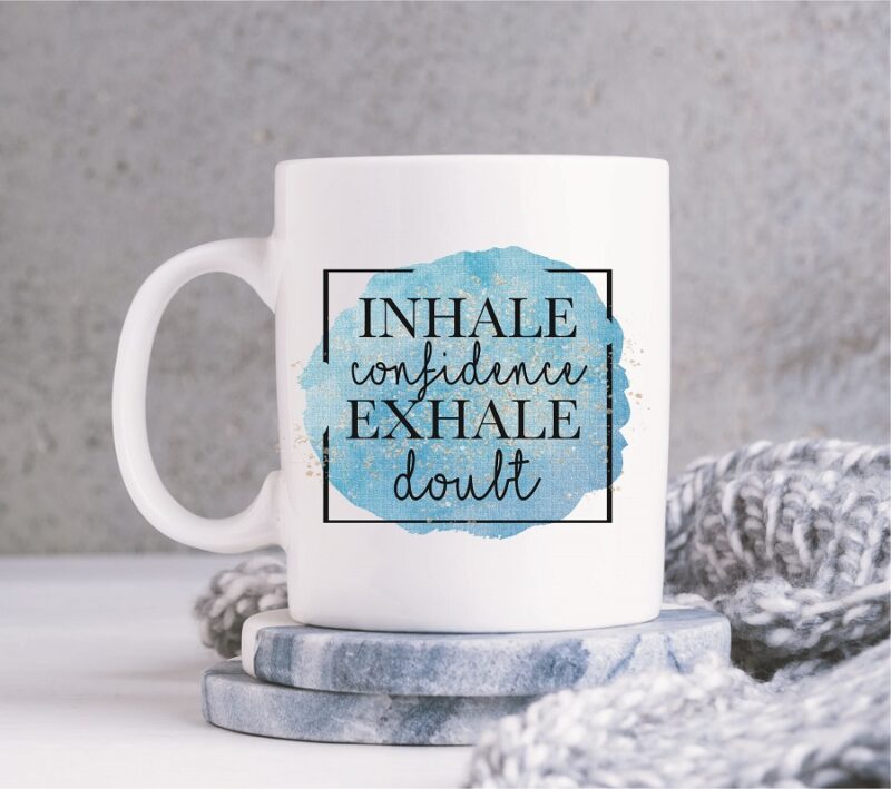 Inspirational Inhale Mug