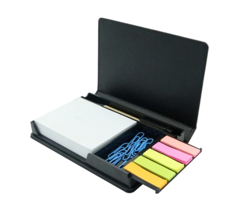 Photo Leather Sticky Notepad Holder