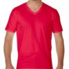 Premium Gildan V Neck T-Shirt - Image 6