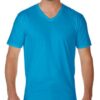Premium Gildan V Neck T-Shirt - Image 4