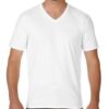 Premium Gildan V Neck T-Shirt - Image 2