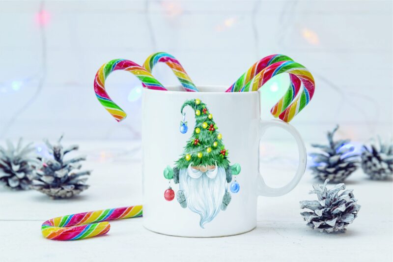 Christmas Tree Gonk  Mug