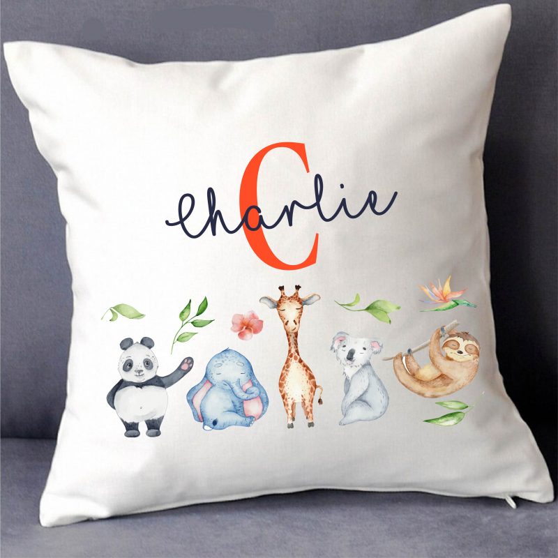 Personalised Jungle Cushion