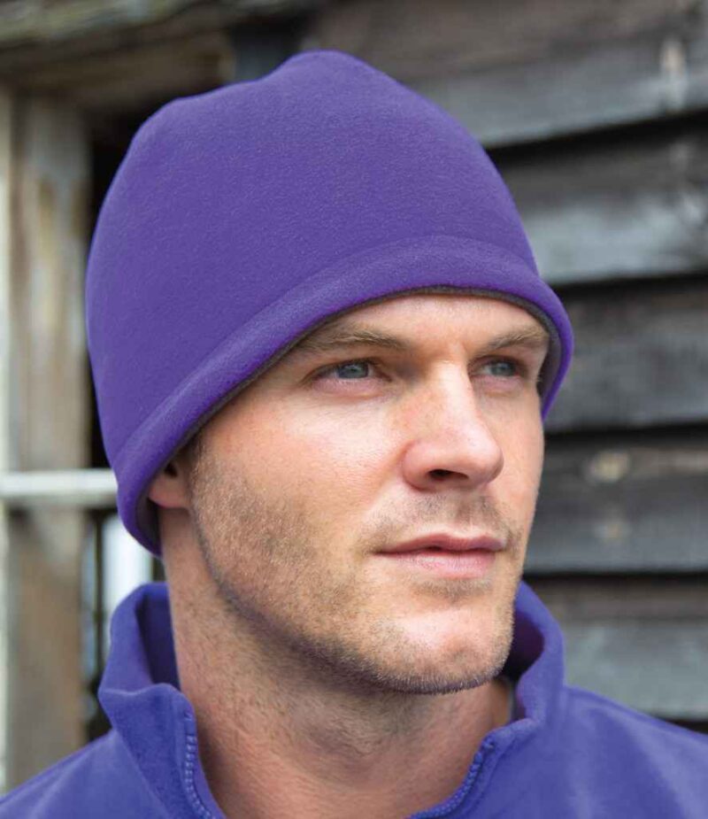 Embroidered Reversible Skull Hat