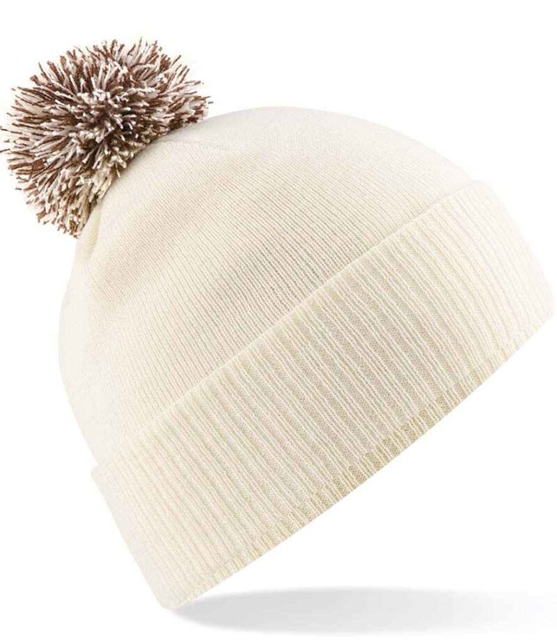 Embroidered Beanie Bobble Hat - Image 14
