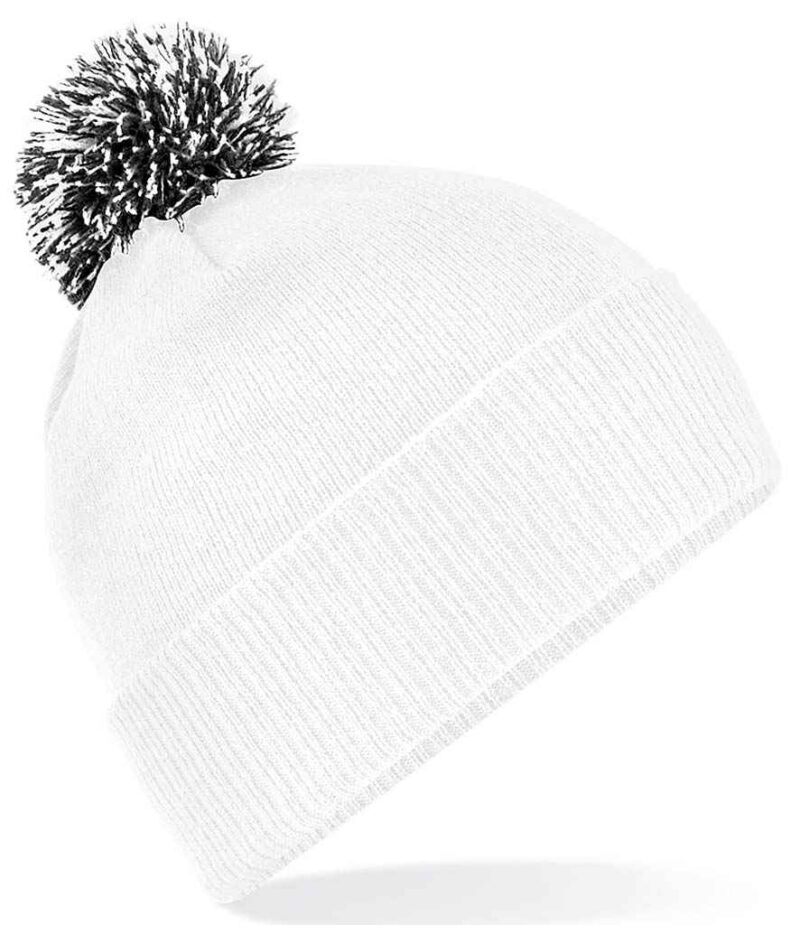Embroidered Beanie Bobble Hat - Image 10