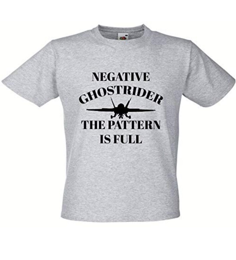 Negative Ghostrider The Pattern Is Full T-Shirt