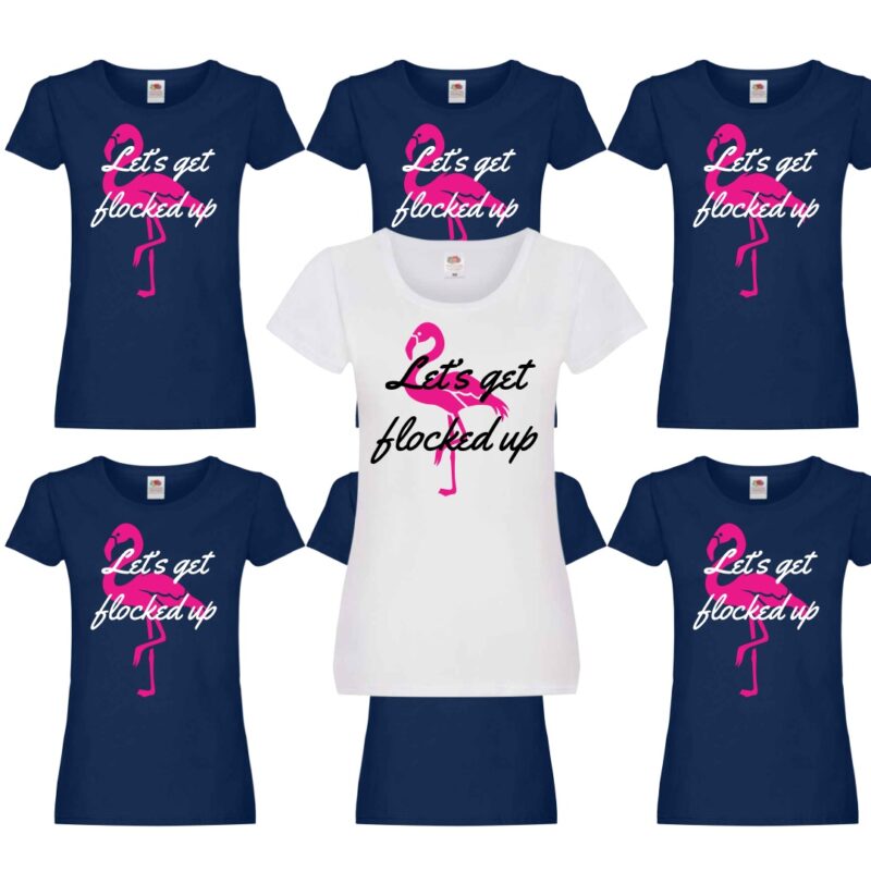 Flocked Up Hen Party T-Shirt