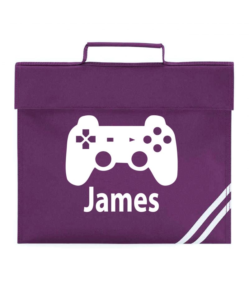 Personalised Games Controller Book Bag