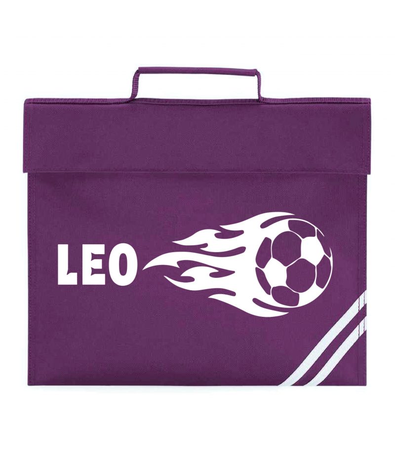 Personalised Football Book Bag
