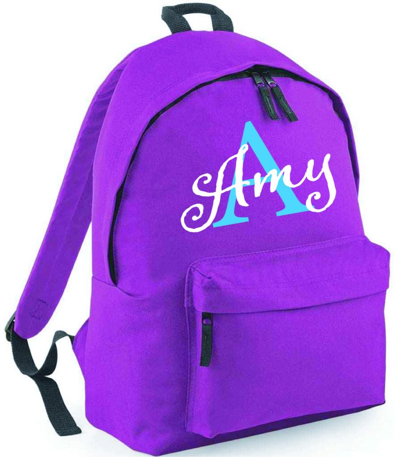 Personalised School Name and Script Bag