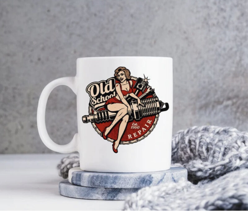 Pin up mug