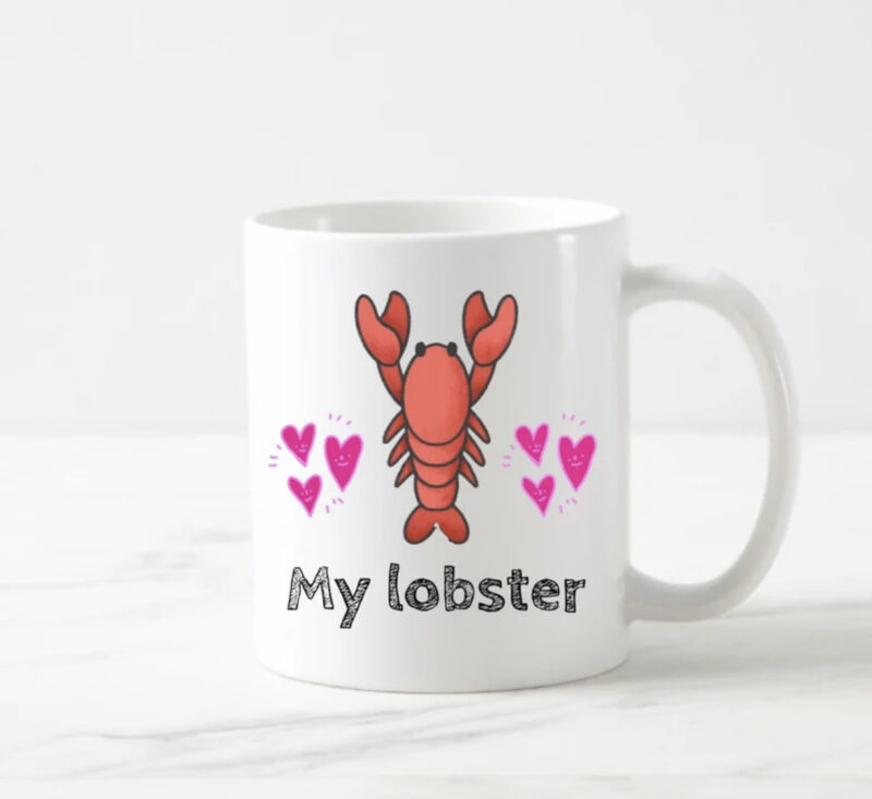 My lobster mug