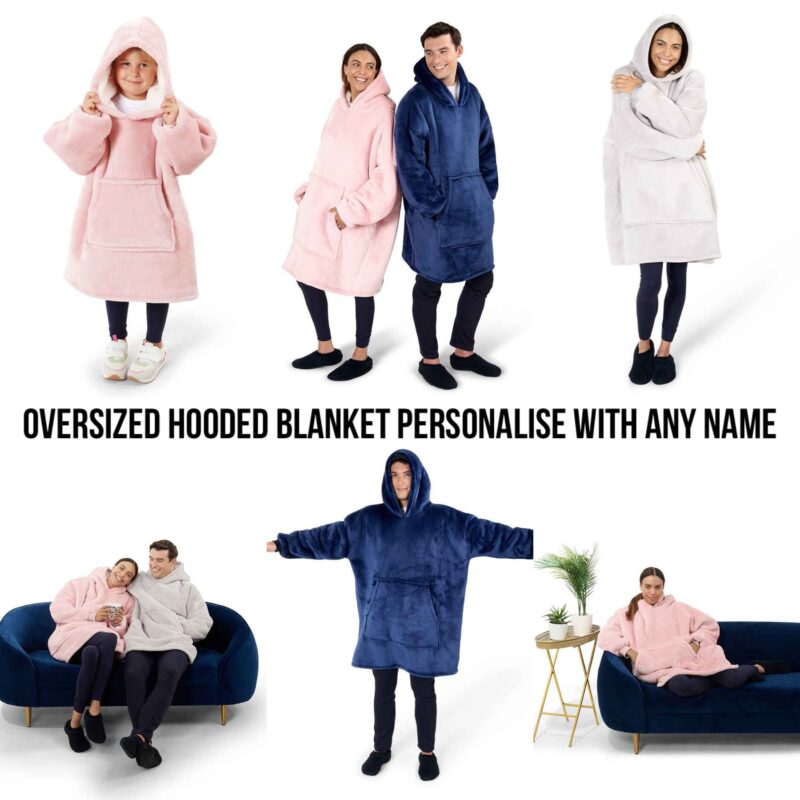 Oversized Hooded Blanket