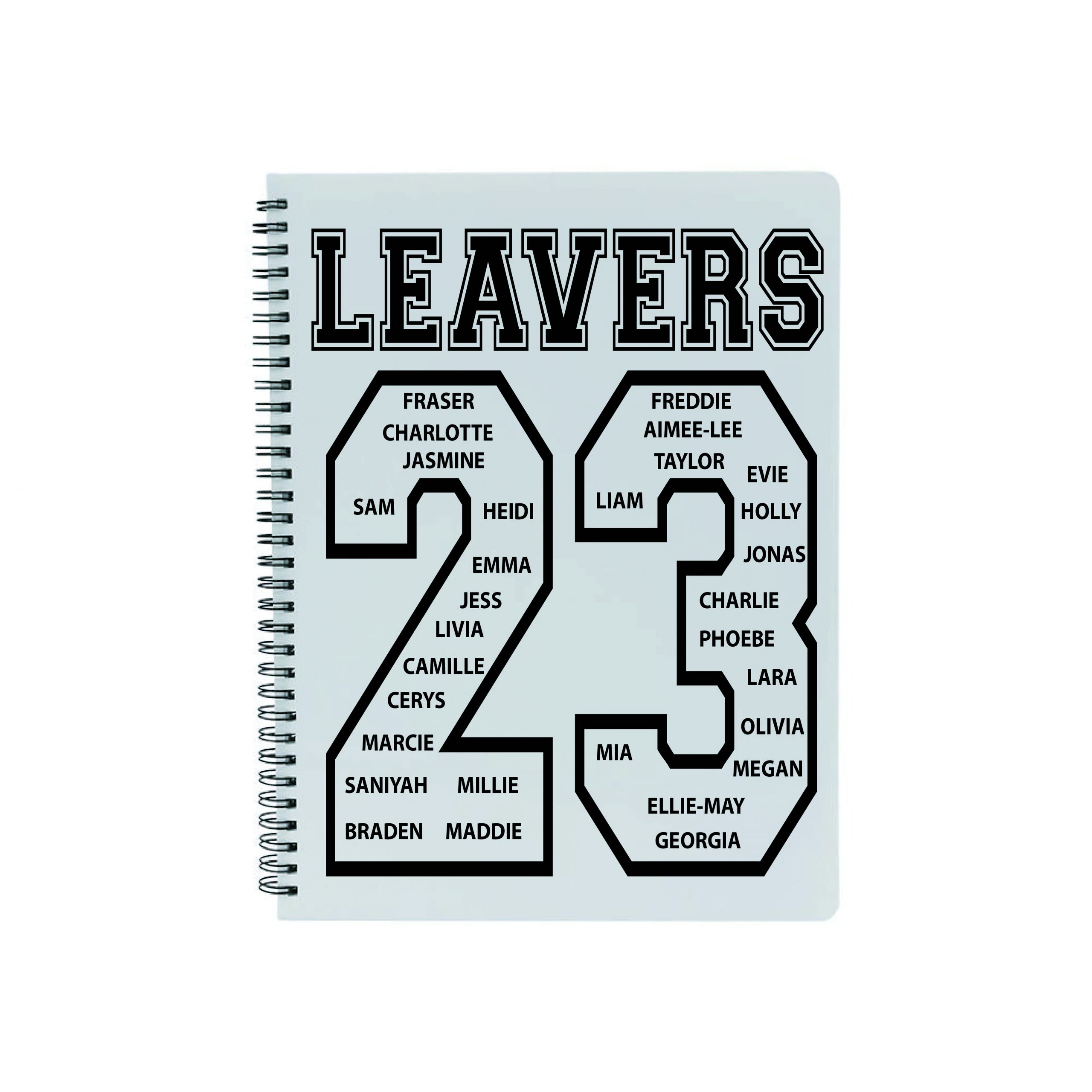 Hillview Primary School Leavers Notebook 2023 Precious Times Shop