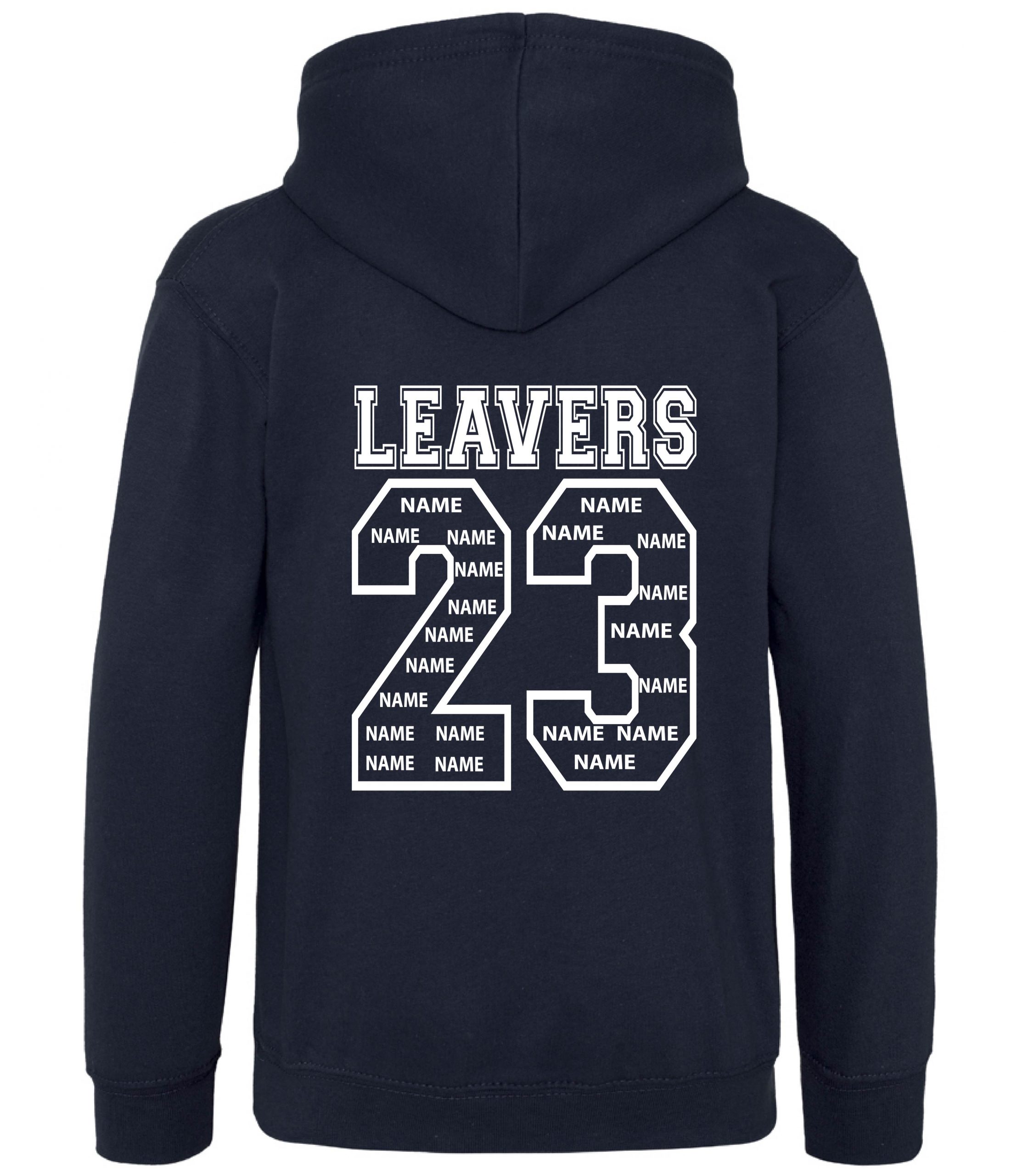 Children’s Leavers Hoody With Names 2023 | Precious Times Shop