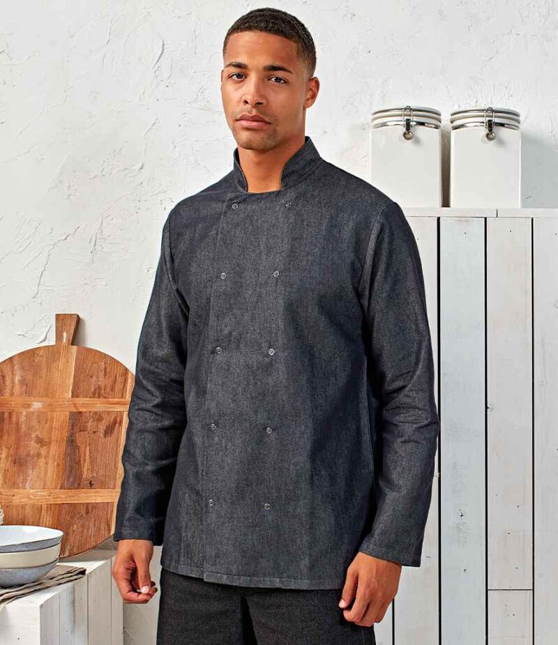 PR660 Premier Denim Chef's Jacket