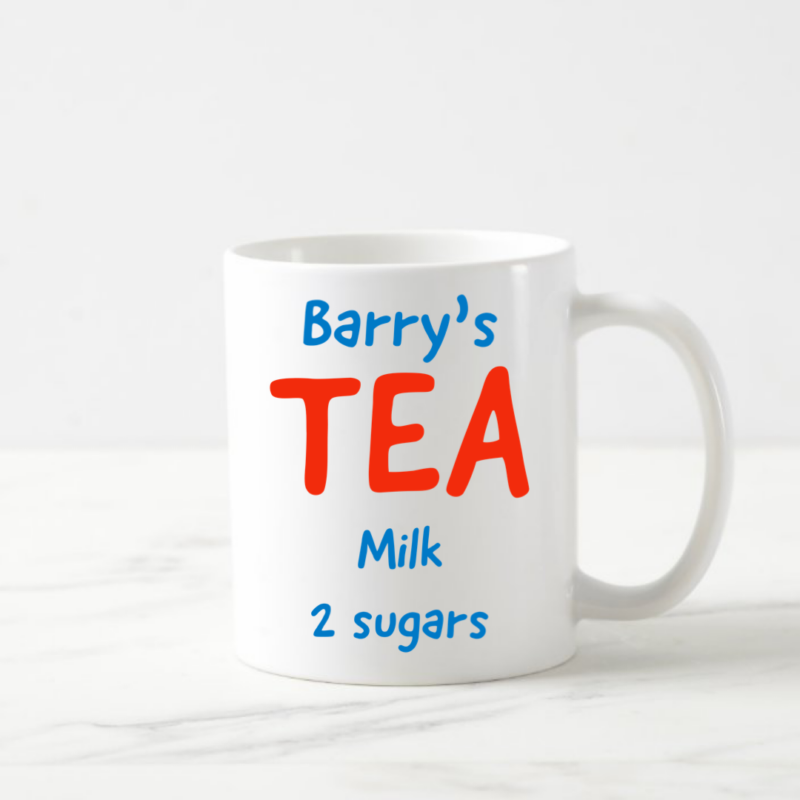 Personalised Tea Mug