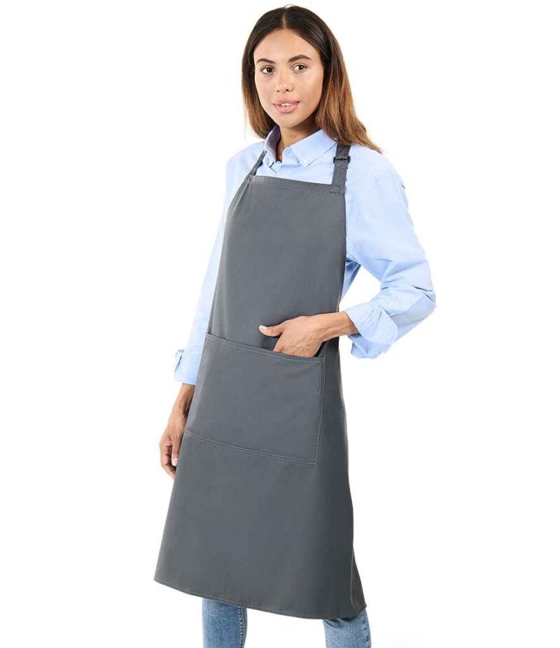 BR501 Adjustable Bib Pocket Apron