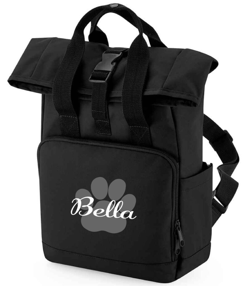 Personalised Dog Roll Top Bag - Image 7