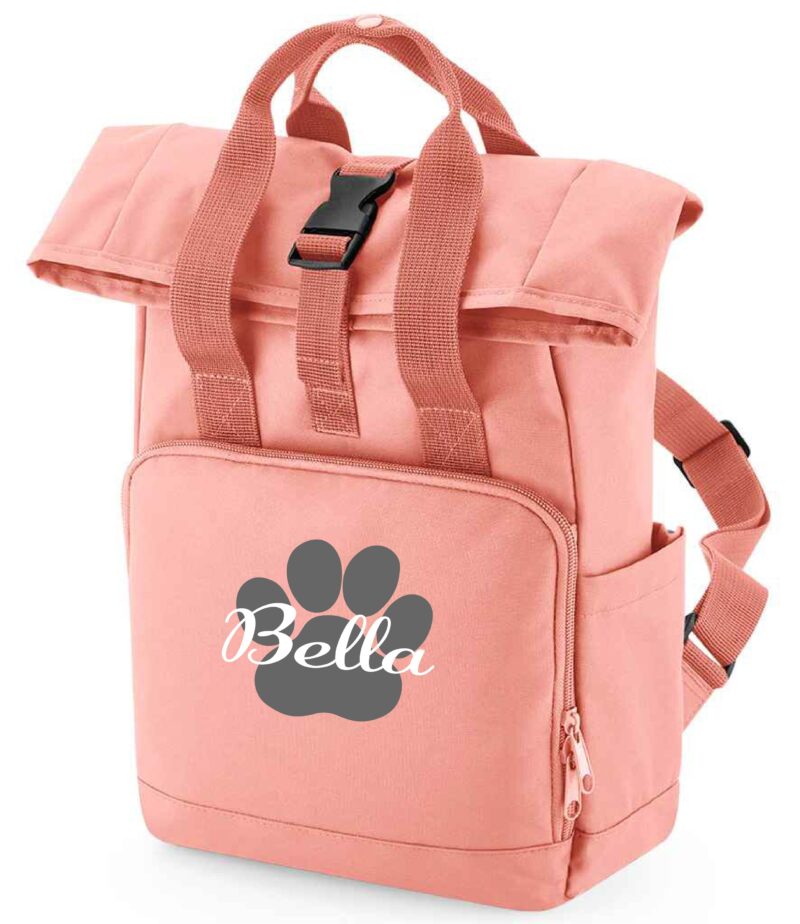 Personalised Dog Roll Top Bag - Image 3