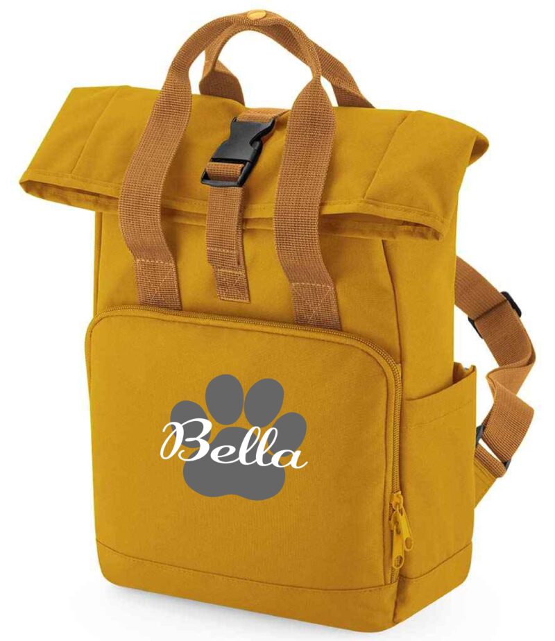 Personalised Dog Roll Top Bag - Image 2