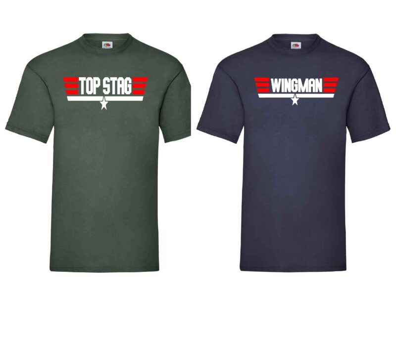 Top Gun Stag - Wingman T-Shirts