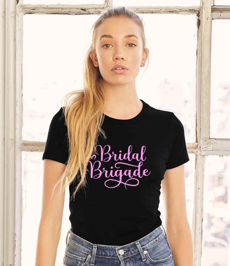 Heart Text Hen Party Tee