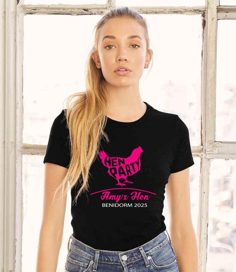 Personalised Hen Party Tee