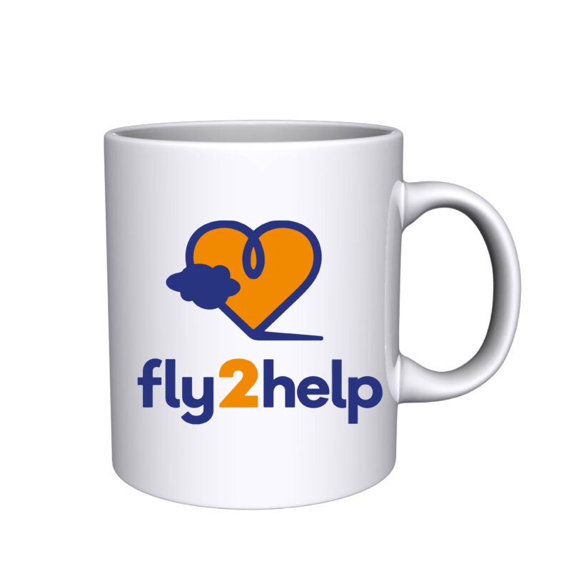 Fly 2 Help Mug