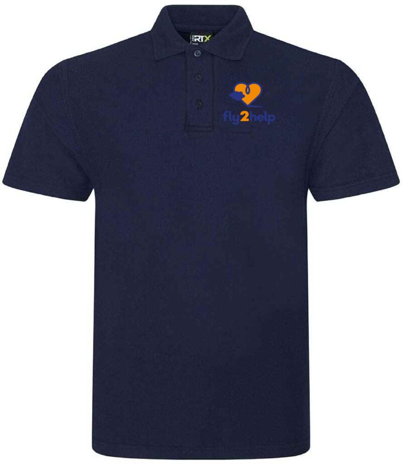 Fly 2 Help Polo Shirt - Image 2