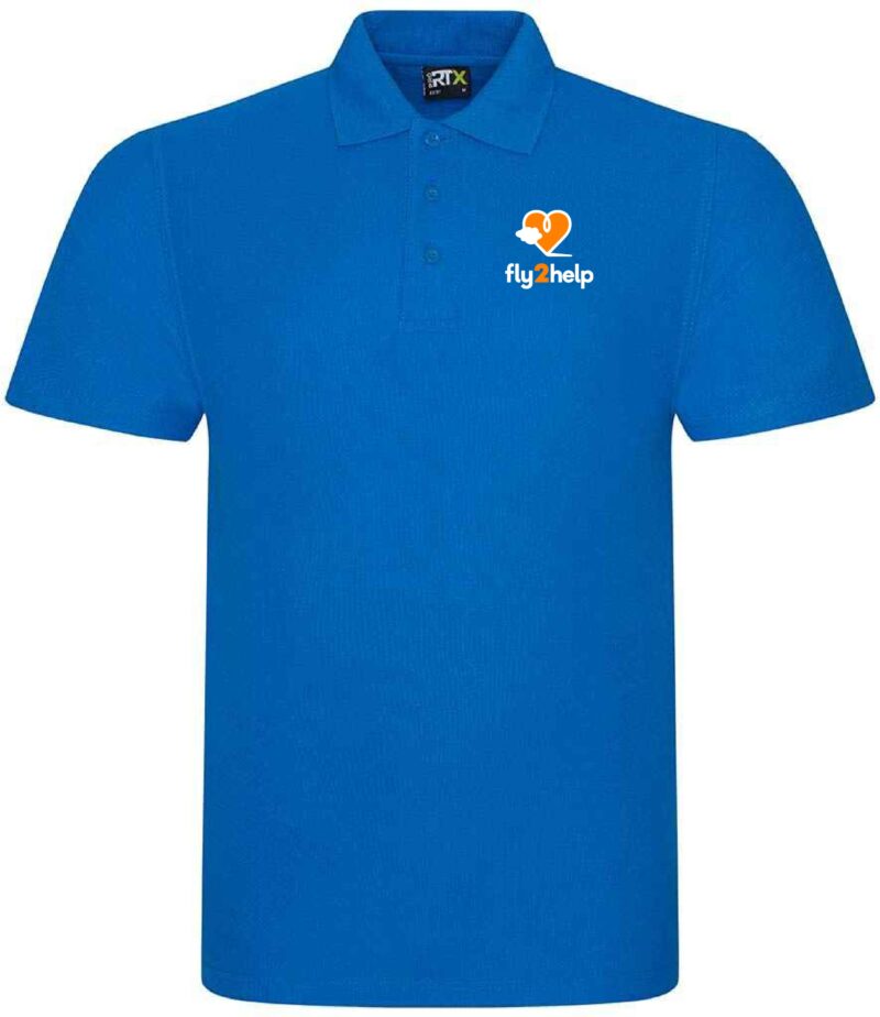 Fly 2 Help Polo Shirt