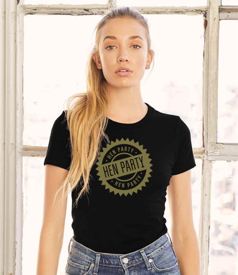 Hen Party Stamp Tee - Image 3